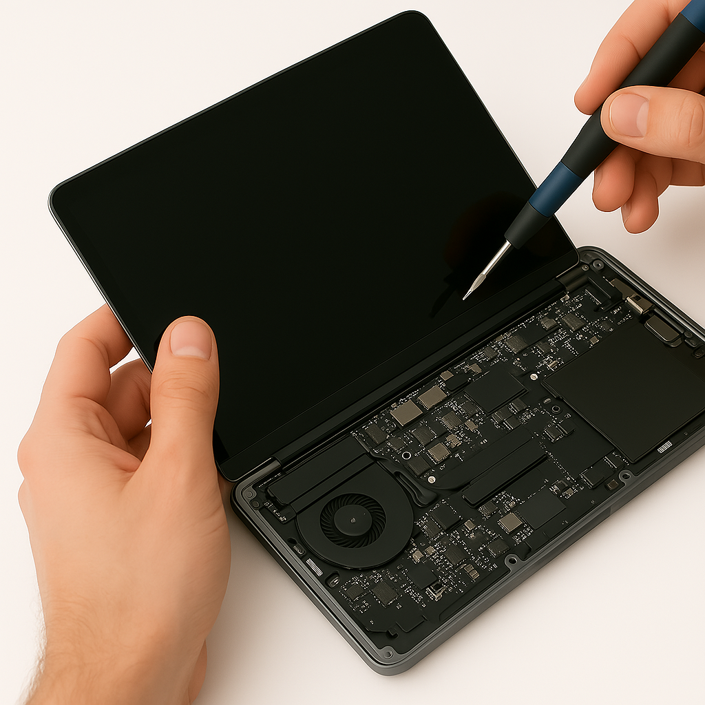 החלפת סוללה למחשב אפל החלפת מסך למחשב אפל תיקון מחשב אפל בירושלים